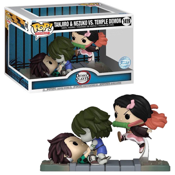 Tanjiro And Nezuko Vs. Temple Demon - Demon Slayer Pop! Vinyl (Exc)