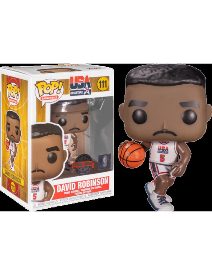 Funko Pop! Basketball 111 NBA David Robinson 1992 Team USA Vinyl